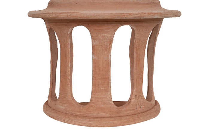Biscottini Lampada da parete in Terracotta 100% Made in Italy interamente Lavorata a Mano