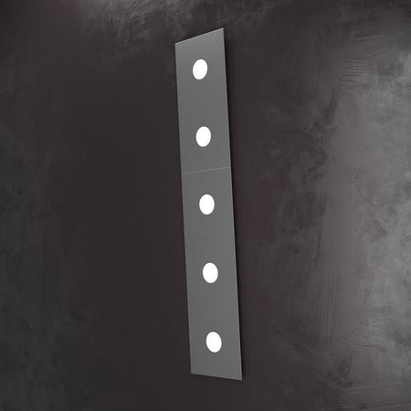 Plafoniera moderna Top Light ECCENTRIC 1156 5L GX53 LED metallo lampada parete soffitto
