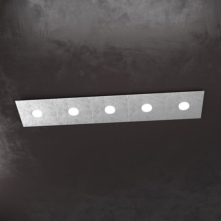 Plafoniera moderna Top Light ECCENTRIC 1156 5L GX53 LED metallo lampada parete soffitto