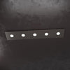 Plafoniera moderna Top Light ECCENTRIC 1156 5L GX53 LED metallo lampada parete soffitto
