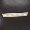 Plafoniera moderna Top Light ECCENTRIC 1156 5L GX53 LED metallo lampada parete soffitto