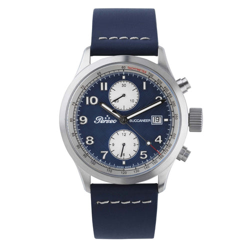 Orologio Perseo Buccaneer automatico crono 13368 blu