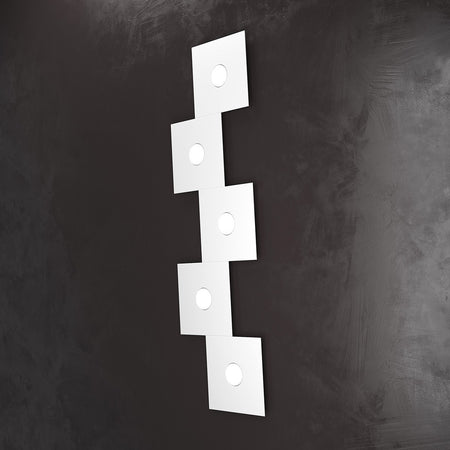 Plafoniera moderna Top Light ECCENTRIC 1156 5L GX53 LED metallo lampada parete soffitto