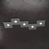 Plafoniera moderna Top Light ECCENTRIC 1156 5L GX53 LED metallo lampada parete soffitto