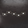 Plafoniera moderna Top Light ECCENTRIC 1156 5L GX53 LED metallo lampada parete soffitto