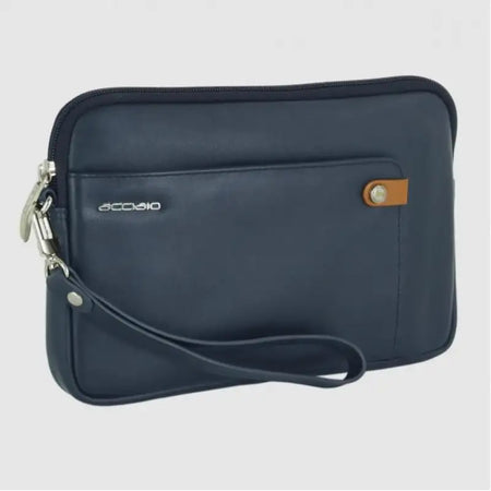 8481 Pochette Acciaio Blu 0000000129 - UNICA / Blu - Pochette