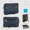 8481 Pochette Acciaio Blu 0000000129 - UNICA / Blu - Pochette