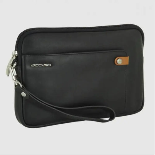 8481 Pochette Acciaio Nero 0000000129 - UNICA / Nero - Pochette