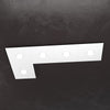 Plafoniera moderna Top Light ECCENTRIC 1156 5L GX53 LED metallo lampada parete soffitto