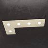 Plafoniera moderna Top Light ECCENTRIC 1156 5L GX53 LED metallo lampada parete soffitto