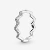 Pandora Anello Zigzag scintillante