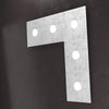 Plafoniera moderna Top Light ECCENTRIC 1156 5L GX53 LED metallo lampada parete soffitto