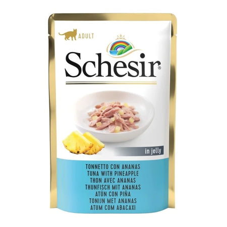 Schesir Jelly Tonnetto con Ananas per Gatti Adulti 85gr