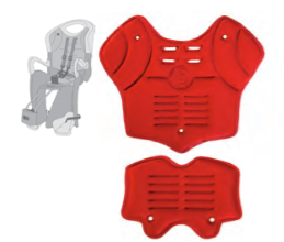 Cuscino per seggiolino bici Tiger