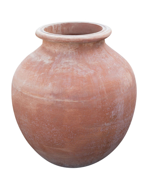 Biscottini Biscottini Vaso Giara in Terracotta di Galestro Lavorato a Mano 95x100 resiste