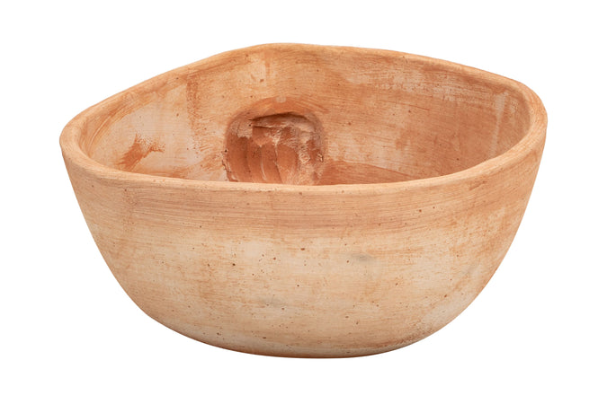 Biscottini Biscottini Vaso Conca Faccia Terracotta Toscana fatto a mano antigelivo 42x25