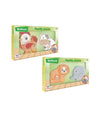 Puzzle in Legno Animali Mamma e Baby 2 Assortimenti