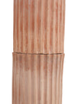 Biscottini Colonna ionica in terracotta di galestro 100% Made in Italy interamente Lavorata a Mano