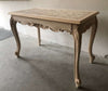 MOBILI 2G - scrivania 1 cassetto classica barocco Legno grezzo 121x62x79