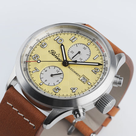Orologio Perseo Buccaneer automatico crono 13368 dorato