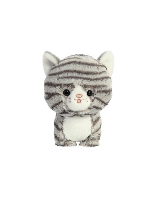 Teddy Pets - Plush Toy / Cuddle Toy Cat Grey Tabby 17 cm