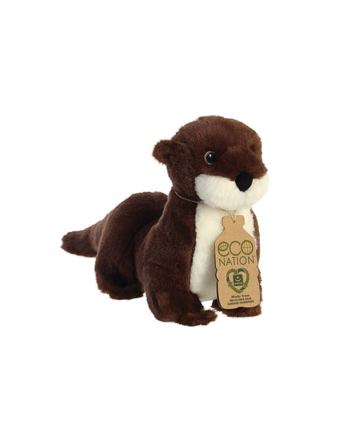 Eco Nation  Plush Toy / Cuddly River Otter 34 cm Eco-Friendly