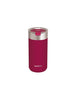 Quokka Boost Coffee Tumbler - Stainless steel thermal mug with brewer 400 ml (Maroon)