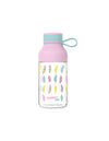 Quokka Ice Kids with strap - Ecozen Water Bottle 430 ml with strap (Feathers)