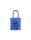 Dunlop - TSA combination lock for suitcase / luggage (Blue)