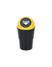 Dunlop - Car Trash Bin 400 ml 10x17 cm (Yellow / Black)