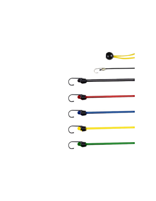 Dunlop - Bungee / Luggage Cords with Hooks 18 pcs