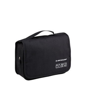 Dunlop Travel Toiletry Bag with Hanging Hook 25x20x10 cm (Black)