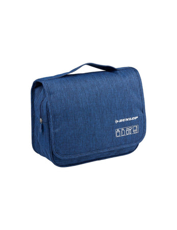 Dunlop  Travel Toiletry Bag with Hanging Hook 25x20x10 cm (Navy Blue)