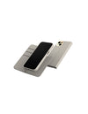 Moshi Overture MagSafe Case with Detachable Magnetic Wallet for iPhone 14 Plus (Gray)