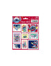Disney Stitch - Set of 18 Self-Adhesive Christmas Stickers