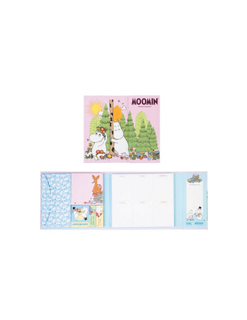 Moomins - Weekly Planner A4 with Sticky Notes