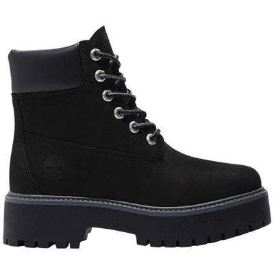 Timberland donna stivale nero Impermeabile con Plateau Stone Street 6-Inch