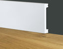 84ml-bancale-di-Battiscopa-SQUADRATO-BIANCO-Passacavo-100x13x2000mm-in-POLIMERI