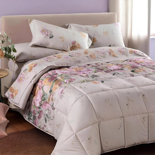 Trapunta Ikebana ! Caleffi: Eleganza Orientale e Comfort in Cotone - Stampa Digitaleper per la Tua Camera da Letto