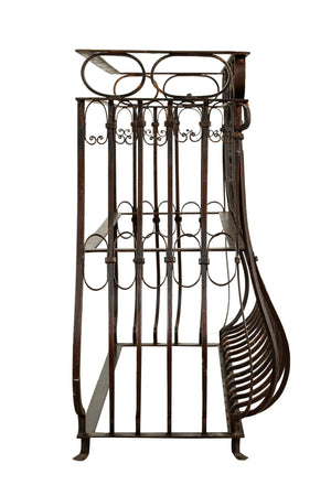 Biscottini Biscottini Base Tavolo Consolle Ferro Battuto Forgiato a Mano 136x52x96