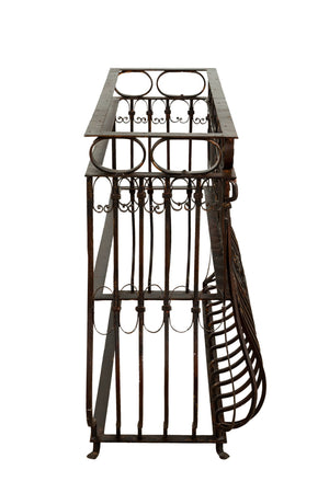 Biscottini Biscottini Base Tavolo Consolle Ferro Battuto Forgiato a Mano 136x52x96