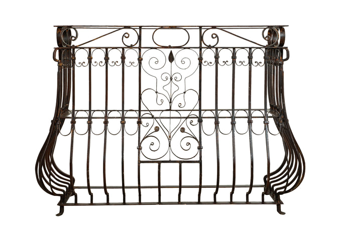 Biscottini Biscottini Base Tavolo Consolle Ferro Battuto Forgiato a Mano 136x52x96