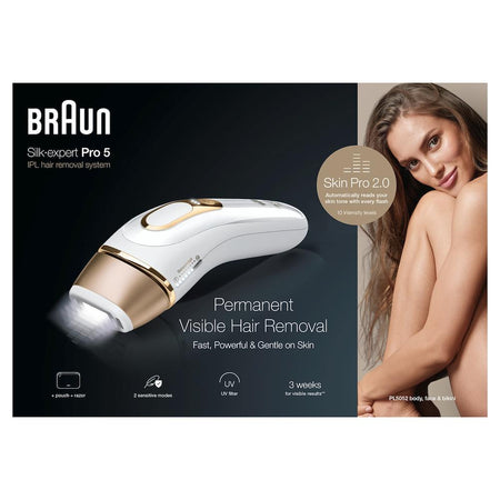 Braun Epilatore a Luce Pulsata Con Rasoio + Custodia
