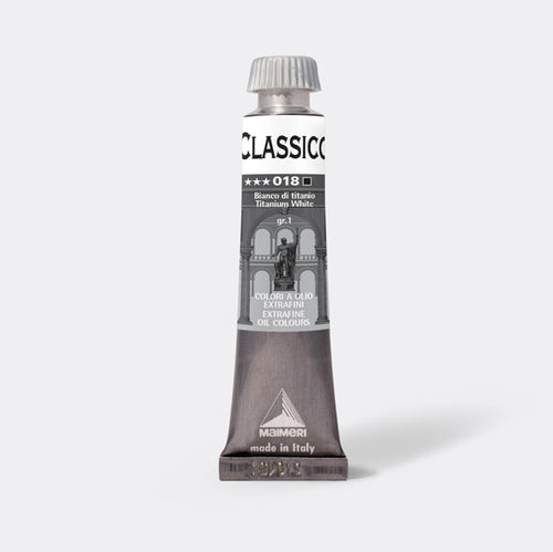 Colore A Olio Extrafine 20Ml Bianco Di Titanio Maimeri