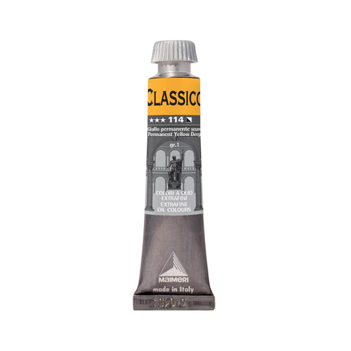 Colore A Olio Extrafine 20Ml Giallo Permanente Scuro Maimeri