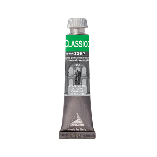 Colore A Olio Extrafine 20Ml Verde Permanente Chiaro Maimeri