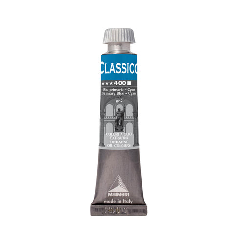 Colore A Olio Extrafine 20Ml Blu Primario Cyan Maimeri