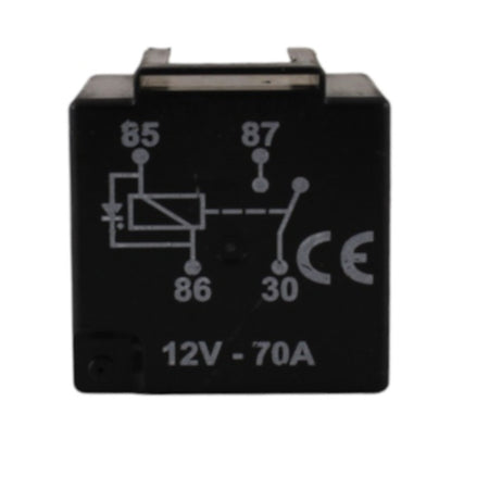 Relè con diodo 12V 70A faston 9,5 Aleyay