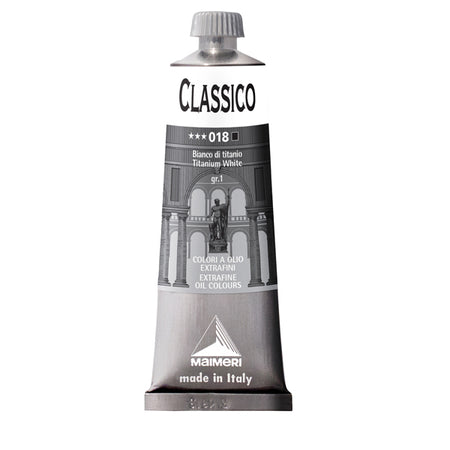 Colore A Olio Extrafine 60Ml Bianco Di Titanio Maimeri