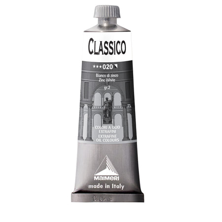 Colore A Olio Extrafine 60Ml Bianco Di Zinco Maimeri